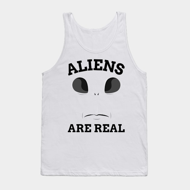 ALIENS ARE REAL Tank Top by FromBerlinGift